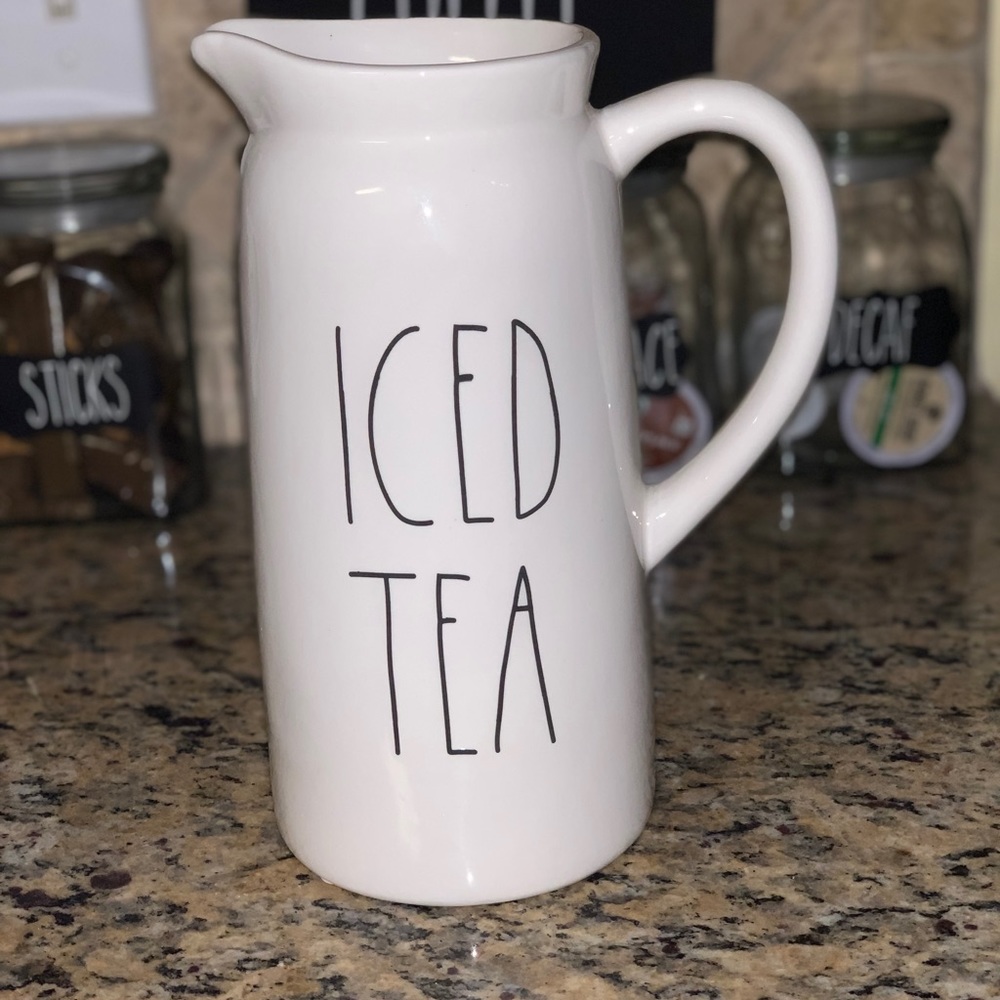 Rae Dunn ice tea pitcher 🤗SOLD🤗